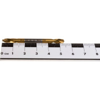 Сверло двустороннее Эксперт M2 TIN №955 по металлу (10 шт; 4.2х55 мм; HSS-G; DIN 1897) Профоснастка 30207023