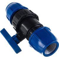 Шаровый кран RTP цанга/цанга, D 32 мм 14391