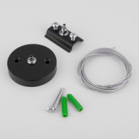 Набор для подвеса (шнур для межсоединений) Elektrostandard TRF-1-200-BK черный 2м a046952
