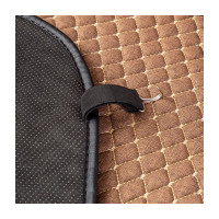 Накидки на передние сиденья CarPerformance 2 шт. материал fiberflax /мягкий лен/ CUS-1052 BR/BE