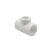 Переходной тройник VRT 25х20х25 EVER plast, белый, Россия 537517