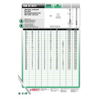 Гаечный метчик Bucovice Tools М 2 Шаг 0.4 мм 115CrV3 119020