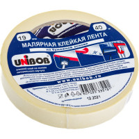 Малярная клейкая лента UNIBOB 19 мм х 40 м 214971