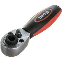 Трещотка YATO для бит и гол. 1/4" CrV 106мм YT-0331 37130331 092 1