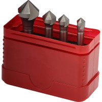 Набор зенковок (4 шт; 6.3-16 мм; 90 гр; HSS) Bucovice Tools 741802