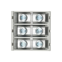 Силовая вводная тройная клемма EKF, КСВ 16-50 серая PROxima plc-kvs3-16-50-grey