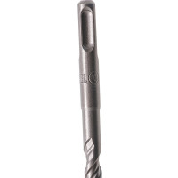 Бур по бетону, двойная спираль, Cobalt W-tip (10x160 мм; SDS PLUS) Denzel 705016