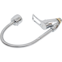 Смеситель для кухни FRAP F43701-B гибкий излив, гайка 535451