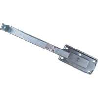 Воротный засов с ответкой VORMANN 340х30х3/180х70 мм, оцинкованный 00086 000 Z