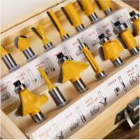 Набор фрез в кейсе DH16 (16 шт; 8 мм) DEKO 065-0790