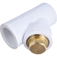 Обратный клапан Blue Ocean полипропиленовый, косой - 32 PPRF/IBF-32