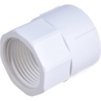 Комбинированная муфта Blue Ocean полипропиленовая, с пластиковой резьбой ВР - 25х3/4 PPRF/PPR-A/FT(W)-25х3/4"