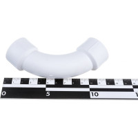 Уголок-отвод Blue Ocean полипропиленовый, плавно-загнутый 90 град - 25 PPRF/90LE(W)-25