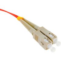 Волоконно-оптический шнур Hyperline FC-D2-50-LC/PR-SC/PR-H-1M-LSZH-OR патч-корд MM 50/12 28384