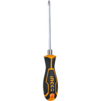 Двухсторонняя отвертка INGCO 2 в 1 SL5+PH1 INDUSTRIAL AKISD0203