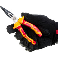 Диэлектрические длинногубцы INGCO 160 мм INDUSTRIAL HILNP28168
