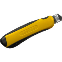 Строительный нож BERGER  18мм, с 3-мя лезвиями в комплекте BG1354