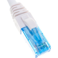 Шнур NIKOMAX, U/UTP 4 пары, Кат.6, 7х0,205мм, белый, 0,15м NMC-PC4UE55B-001-C-WT