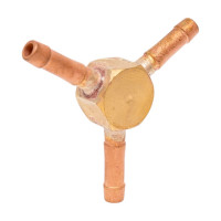 Тройник (6 мм; латунь) СваркаДжет 4301020600017