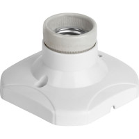 Керамический патрон-основание duwi E27 белый, 24618 3