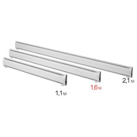 Электрический плинтусный обогреватель Mr.Tektum 675Вт Smart 1,6м Белый AG-SMART16-WR