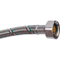 Подводка гибкая ВВ (1/2"; 40 см; DN 8; оплётка из нерж. стали) Uni-Fitt 500S2004