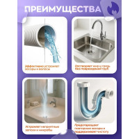 Средство от засоров для канализации для прочистки труб CleanBox Professional Draft (Драфт)5л 13105