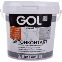 Сцепляющий грунт Palizh GOL БЕТОНКОНТАКТ expert 346, ПЭТ 1,5 кг 11605637