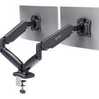 Настольный кронштейн для двух мониторов 13-32 дюймов ONKRON G160 Black G160B