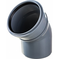 Отвод ПОЛИТЭК 110 мм, 45 градусов 100145