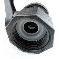 Пластиковый шаровой кран Профитт рычаг, ВР/НР, 3/4 4821088