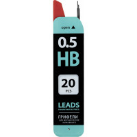 Грифели запасные Black Jack Hi-Polymer НВ 0.5 мм BRAUBERG 36 упаковок по 20 шт 180447