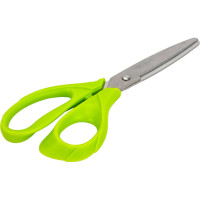 Тупоконечные ножницы Attache Spring 200 мм эргономичные ручки без покрытия, цвет салатовый 880871