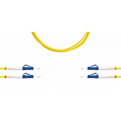 TopLAN Патч-корд оптический , дуплексный, LC/UPC-LC/UPC, 657A1, 150 м, DPC-TOP-657A1-LC/U-LC/U-150