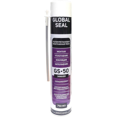 Зимняя бытовая монтажная пена GlobalSeal GS-50 3202118