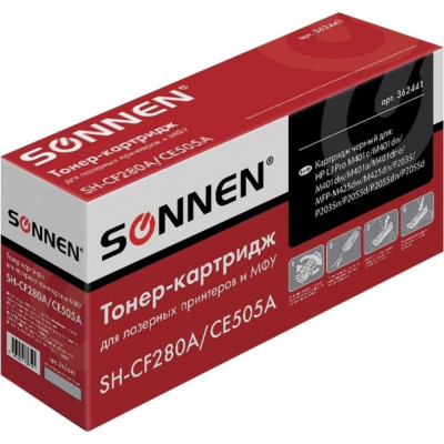 Лазерный картридж для HP LJ M401/425/P2035/2055 SONNEN SH-CF280A/CE505A 362441