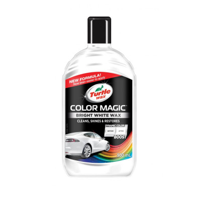 Восковой автополироль Turtle Wax COLOR MAGIC BRIGHT WHITE WAX 53241