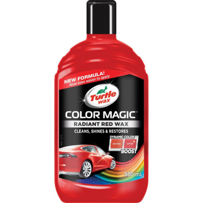 Восковой автополироль Turtle Wax COLOR MAGIC RADIANT RED WAX 53240