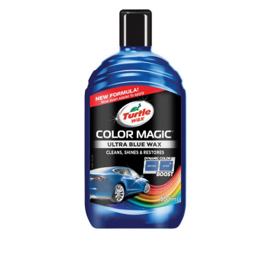 Восковой автополироль Turtle Wax COLOR MAGIC ULTRA BLUE WAX 53238