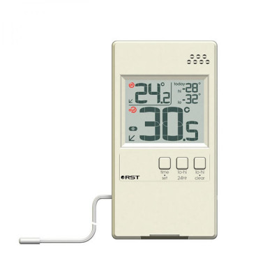 RST Оконный термометр, дом-улица, слоновая кость ivory RST01591