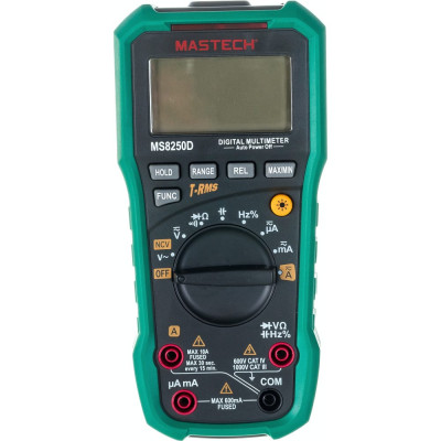 Автоматический цифровой мультиметр Mastech MS8250D TRUE RMS 00-00000758