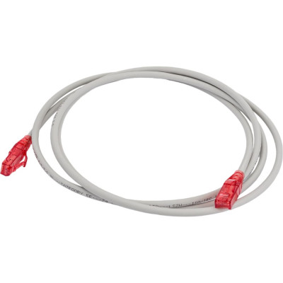 Патч-корд Hyperline PC-LPM-UTP-RJ45-RJ45-C5e-2M-LSZH-GY 42272