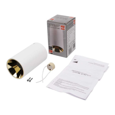 Jazzway Светильник PDL-R 14080 GU10 WH/GL 230V IP20 5031388
