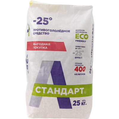 А-СТАНДАРТ Противогололедный реагент 