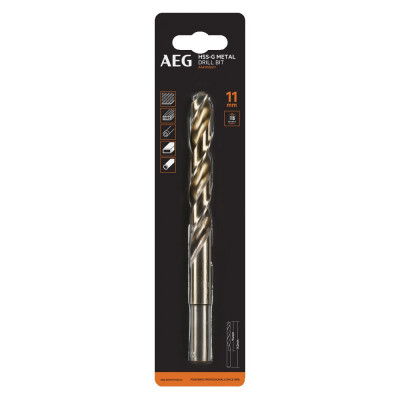AEG Сверло HSS-G 1шт.11mm AAKHSSG11 4932479318