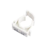 Опора для труб RTP одинарная, с защелкой, D25 19747