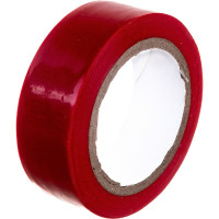 Изоляционная ПВХ лента DolleX PVC, красная, 19 мм х 9,10 м, уп. 10 шт. ET10-RED