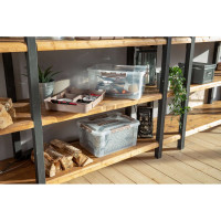 Универсальный ящик для хранения Econova Grand Box с замками и ручкой, 15,3 л 433200414