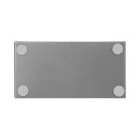 Подставка  для канцелярских принадлежностей Attache Башня 4 секции, 160х110х80 мм, серебро 383308