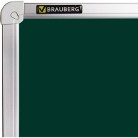 Магнитная доска для мела BRAUBERG 90х120 см, зеленая 231706